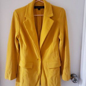 Boston Proper Yellow Blazer